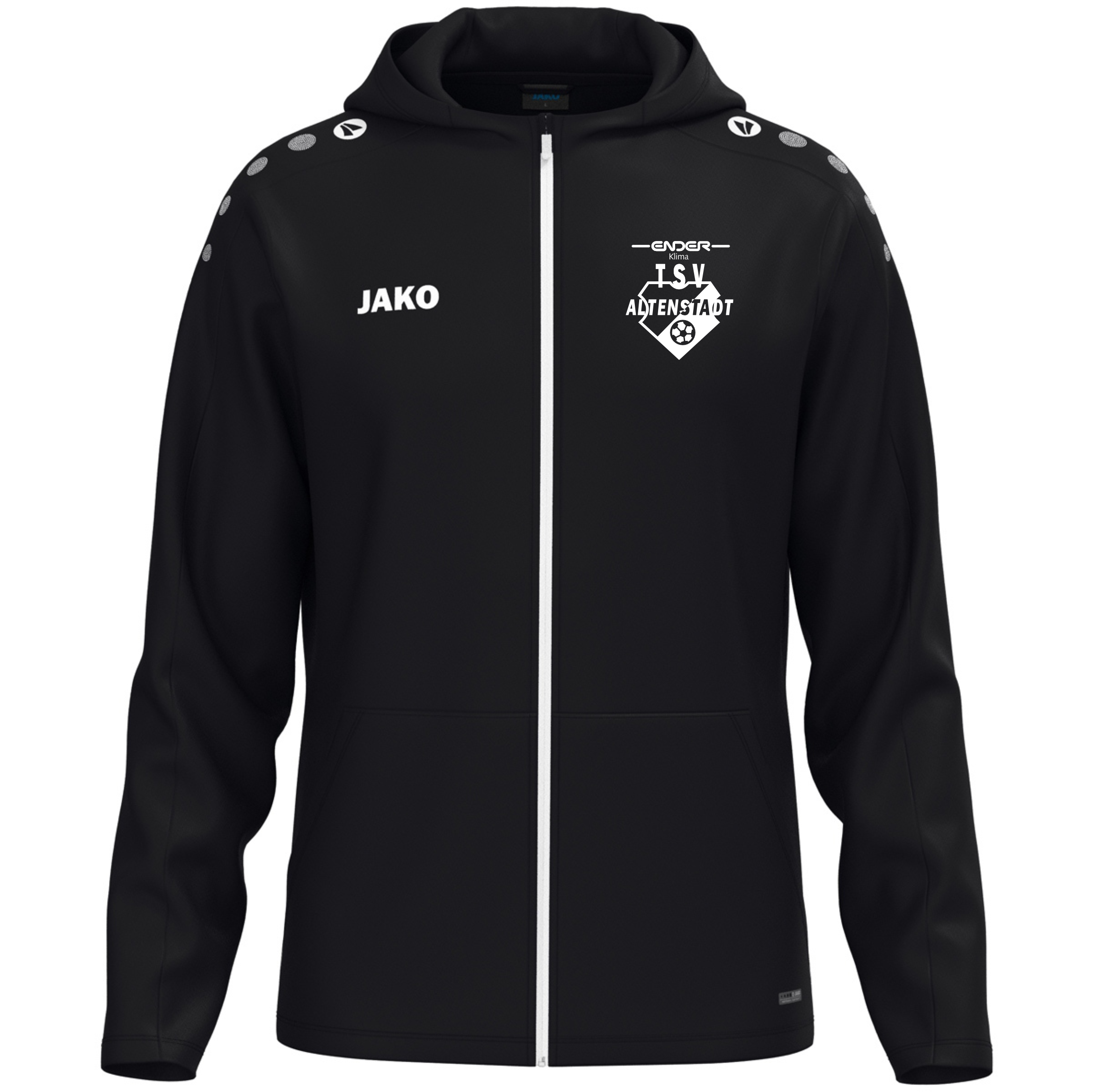 Kapuzenjacke schwarz